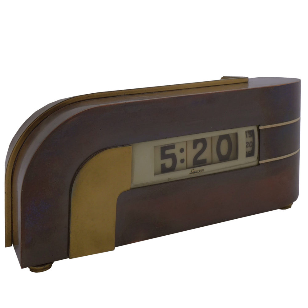 Original Zephyr Clock by Lawson Clock Company TFTM Melrose