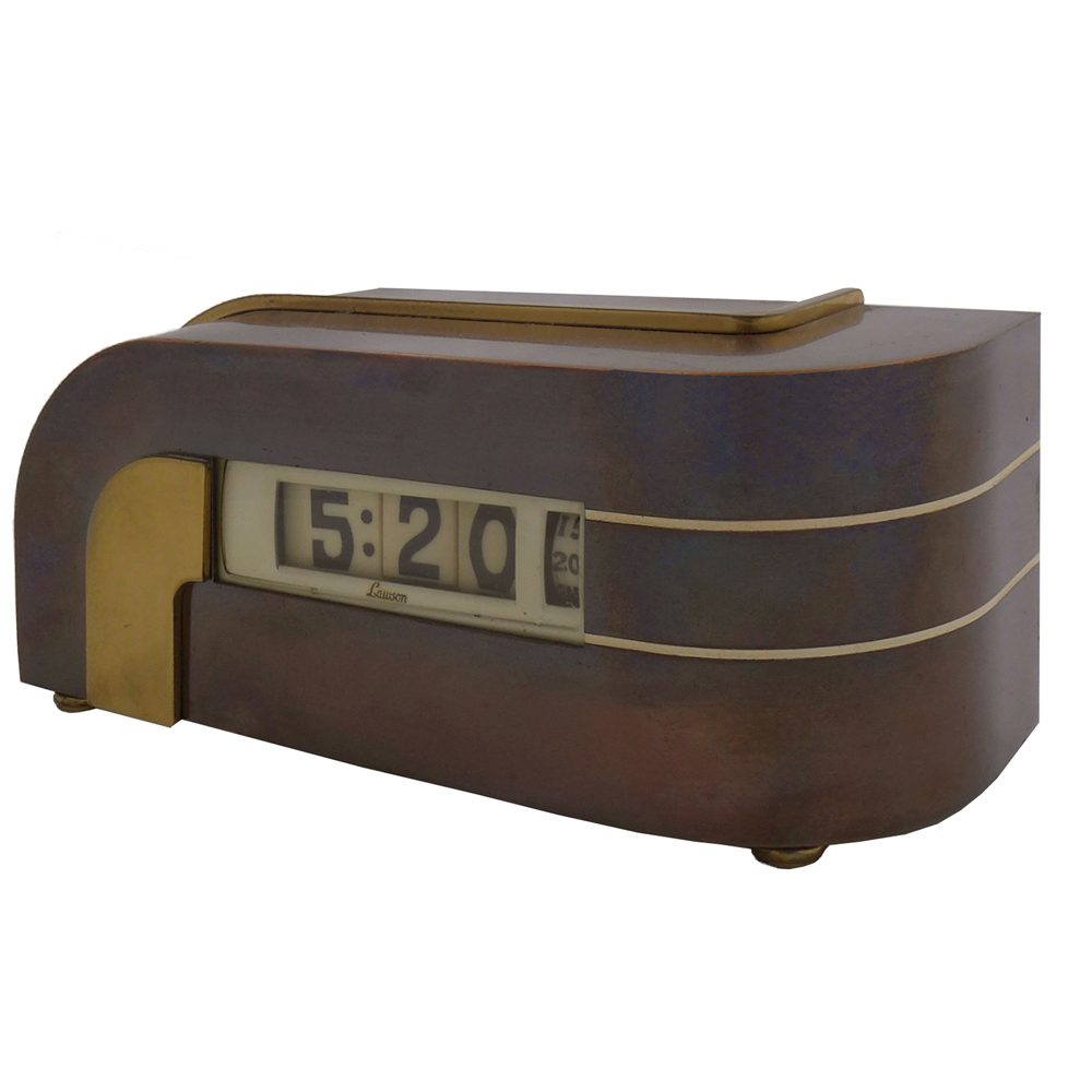 Original Zephyr Clock by Lawson Clock Company TFTM Melrose