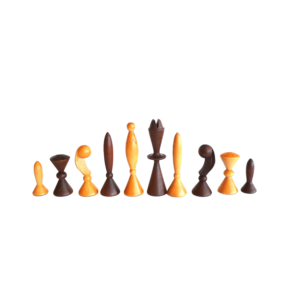 $20/piece Anri Space Age Universum Original Wooden Chess Pieces 