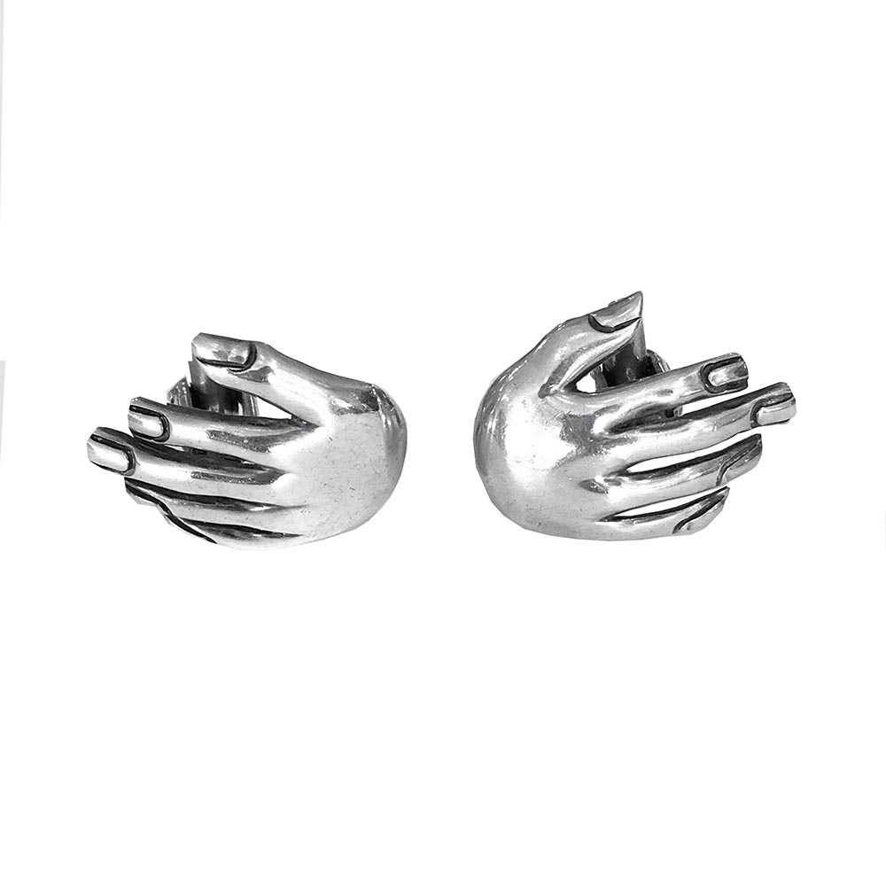 Surrealist Hand Cuff Links by Antonio Pineda // TFTM Melrose