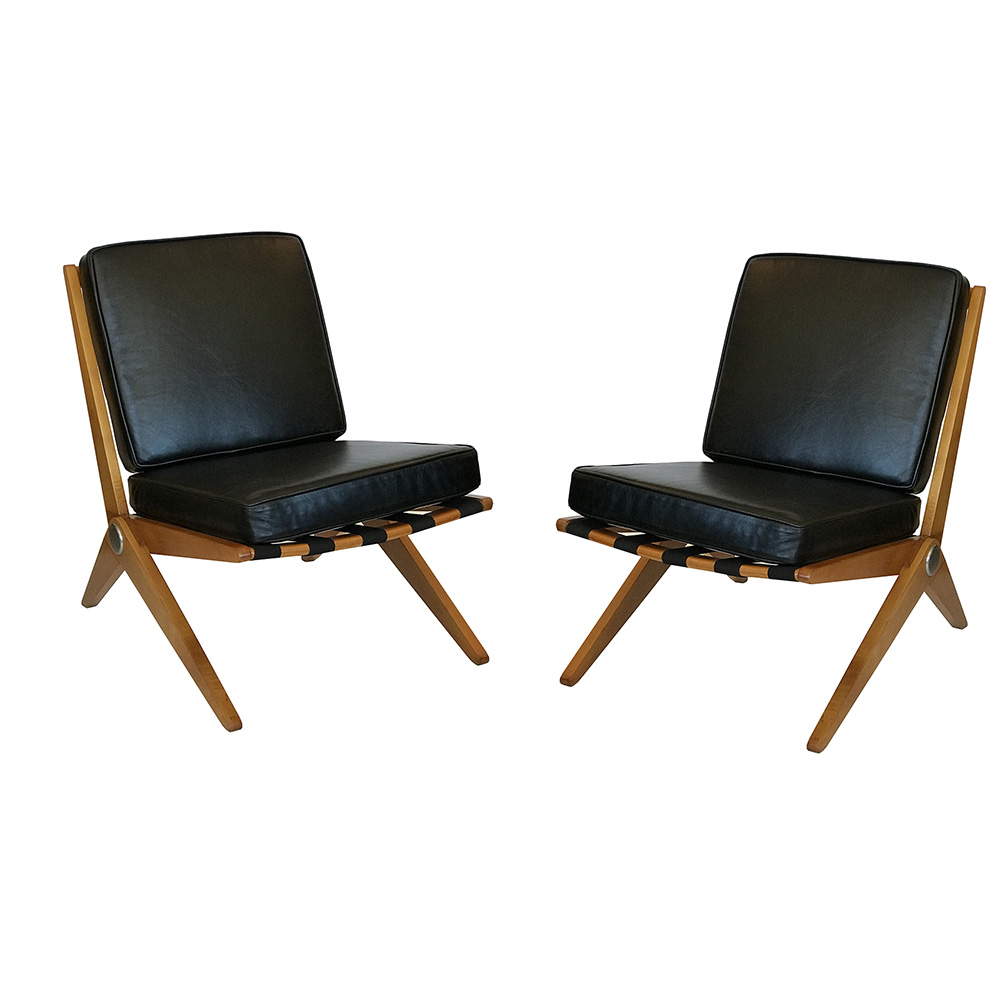 Pierre jeanneret online scissor chair